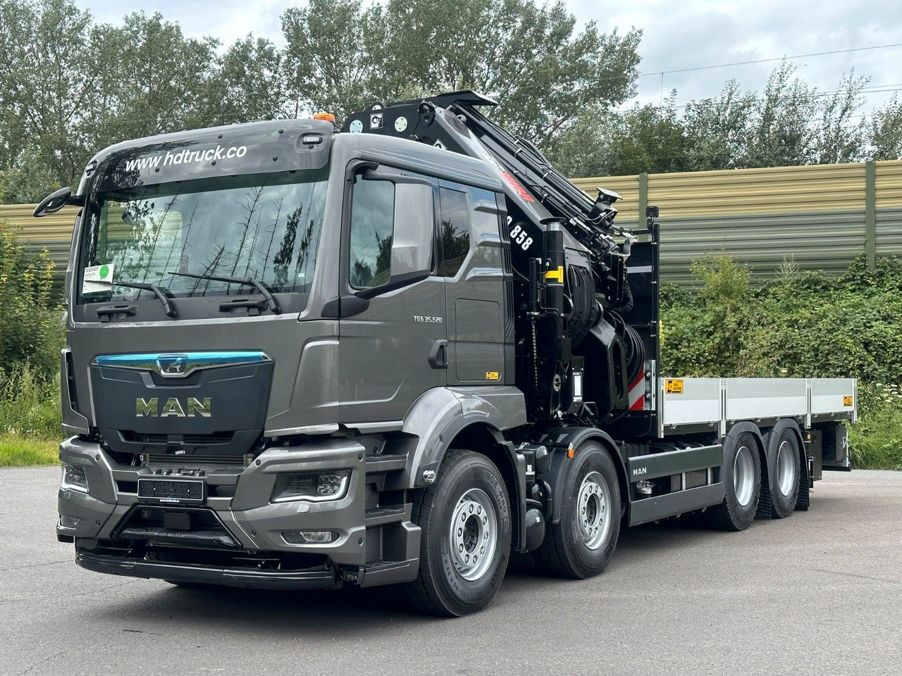 MAN TGS 35.520 8x4 BL HIAB X-HiPro858E-8 & Jib150x-6 - Auto s hydraulickou rukou: obrázok 3 MAN TGS 35.520 8x4 BL HIAB X-HiPro858E-8 & Jib150x-6 - Auto s hydraulickou rukou: obrázok 3