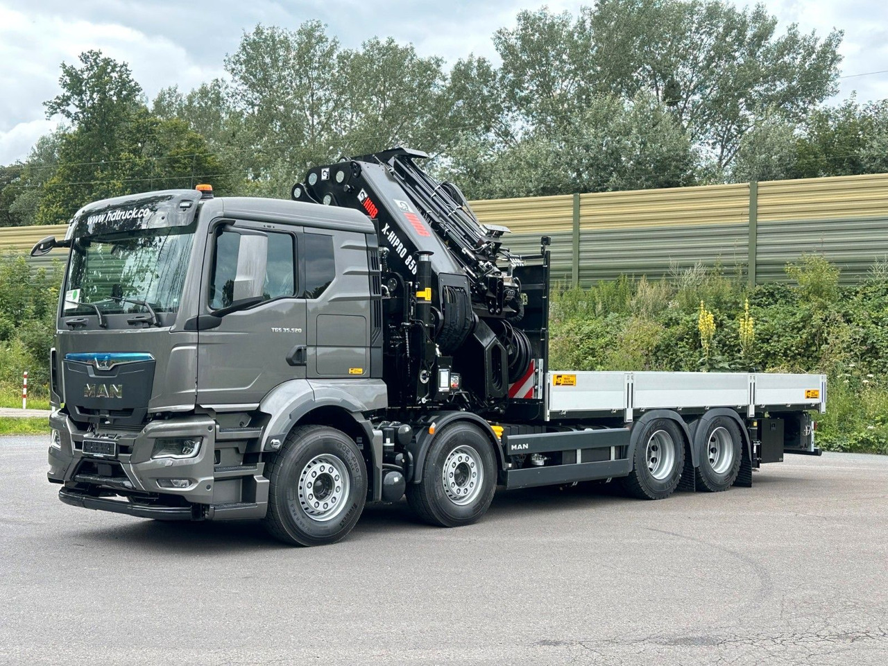 MAN TGS 35.520 8x4 BL HIAB X-HiPro858E-8 & Jib150x-6 - Auto s hydraulickou rukou: obrázok 4 MAN TGS 35.520 8x4 BL HIAB X-HiPro858E-8 & Jib150x-6 - Auto s hydraulickou rukou: obrázok 4