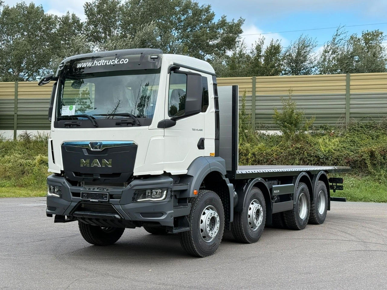 MAN TGS 41.400 BB 8X4 - Valníkový/ Plošinový nákladný automobil: obrázok 2 MAN TGS 41.400 BB 8X4 - Valníkový/ Plošinový nákladný automobil: obrázok 2