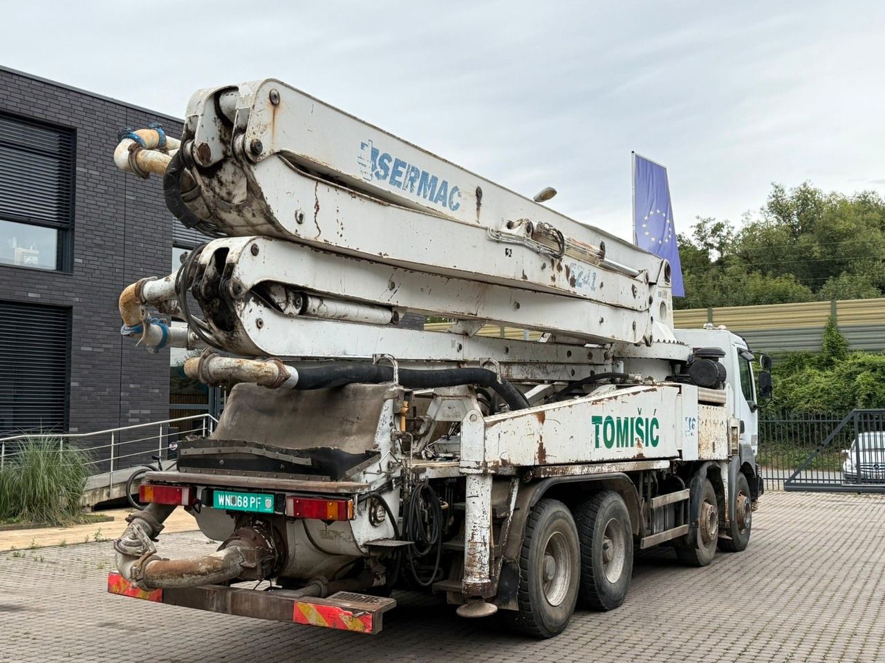 Renault Kerax 420 dci Sermac 41m Betonpumpe - Autočerpadlo: obrázok 4 Renault Kerax 420 dci Sermac 41m Betonpumpe - Autočerpadlo: obrázok 4