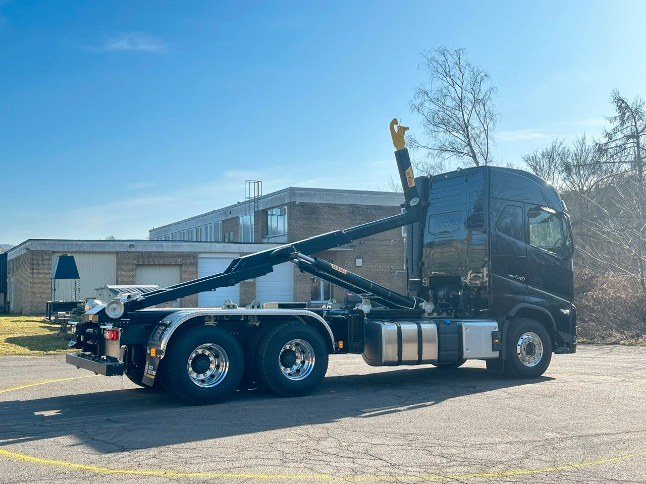 Hákový nosič kontajnerov, Auto s hydraulickou rukou Volvo FH 540 6x4 Abrollkipper Hyva 20-60: obrázok 9