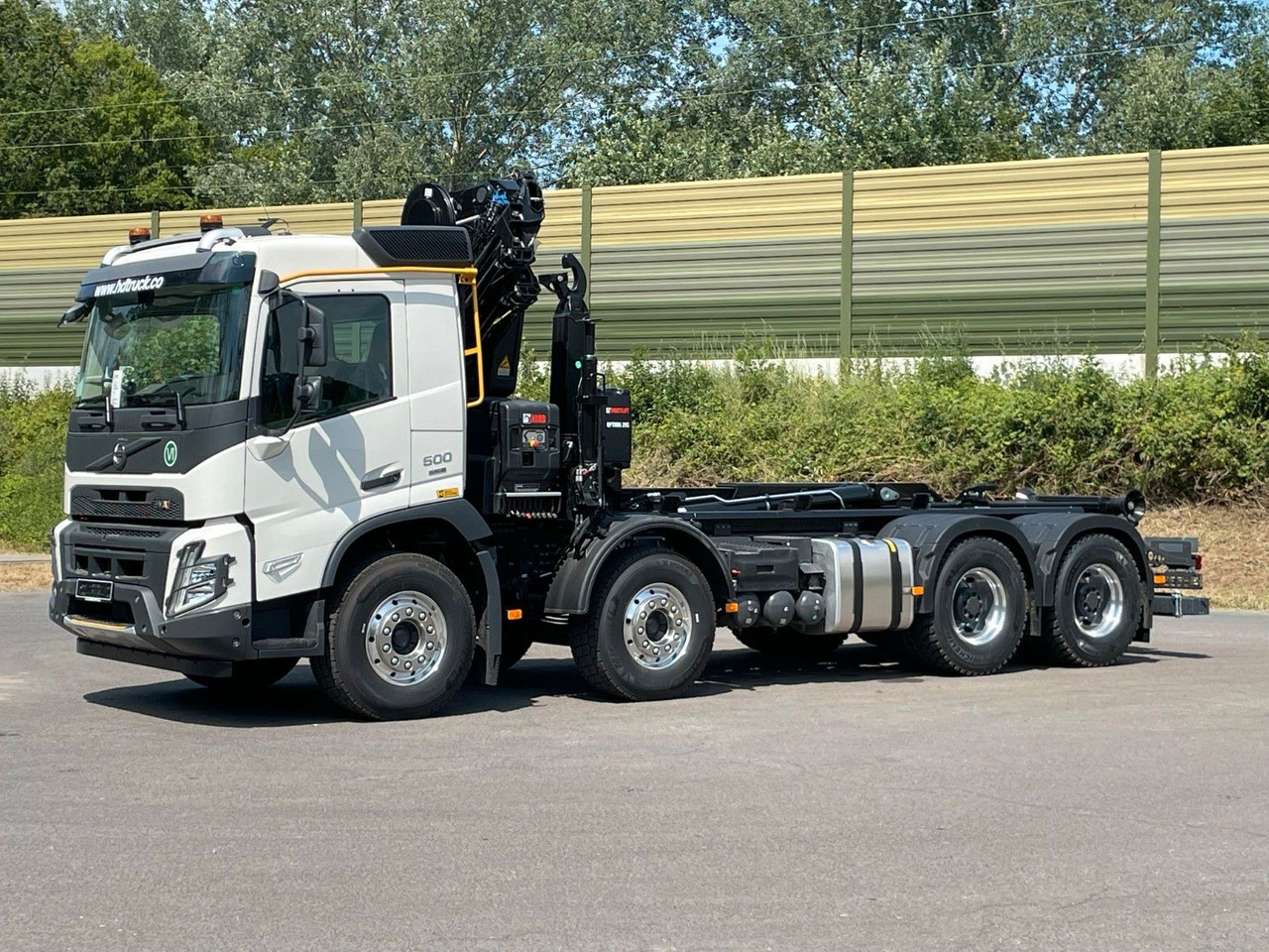 Volvo FMX 500 8x4 Abrollkipper + Kran Hiab 228-6 - Hákový nosič kontajnerov, Auto s hydraulickou rukou: obrázok 3 Volvo FMX 500 8x4 Abrollkipper + Kran Hiab 228-6 - Hákový nosič kontajnerov, Auto s hydraulickou rukou: obrázok 3