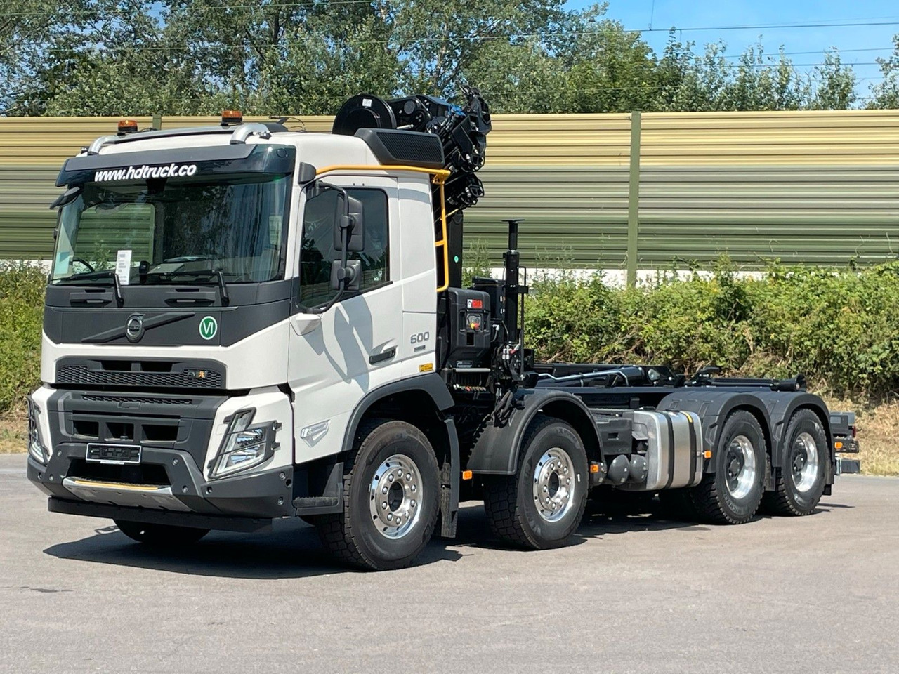 Volvo FMX 500 8x4 Abrollkipper + Kran Hiab 228-6 - Hákový nosič kontajnerov, Auto s hydraulickou rukou: obrázok 2 Volvo FMX 500 8x4 Abrollkipper + Kran Hiab 228-6 - Hákový nosič kontajnerov, Auto s hydraulickou rukou: obrázok 2
