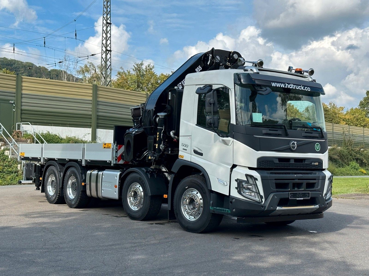 Volvo FMX 500 8x4 EFFER 955-8s + Jib 6s - Auto s hydraulickou rukou: obrázok 1 Volvo FMX 500 8x4 EFFER 955-8s + Jib 6s - Auto s hydraulickou rukou: obrázok 1