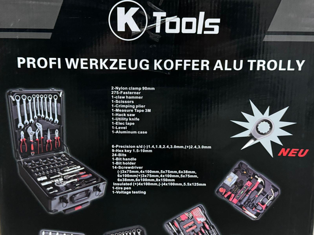 KTools gereedschapskoffer 399PCS - Vybavenie garáže/ Dielne: obrázok 5 KTools gereedschapskoffer 399PCS - Vybavenie garáže/ Dielne: obrázok 5