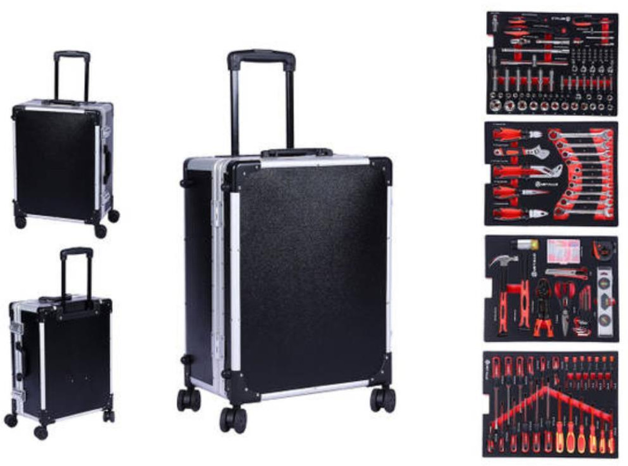 Metallo 202PCS Gereedschapskoffer - Vybavenie garáže/ Dielne: obrázok 1 Metallo 202PCS Gereedschapskoffer - Vybavenie garáže/ Dielne: obrázok 1
