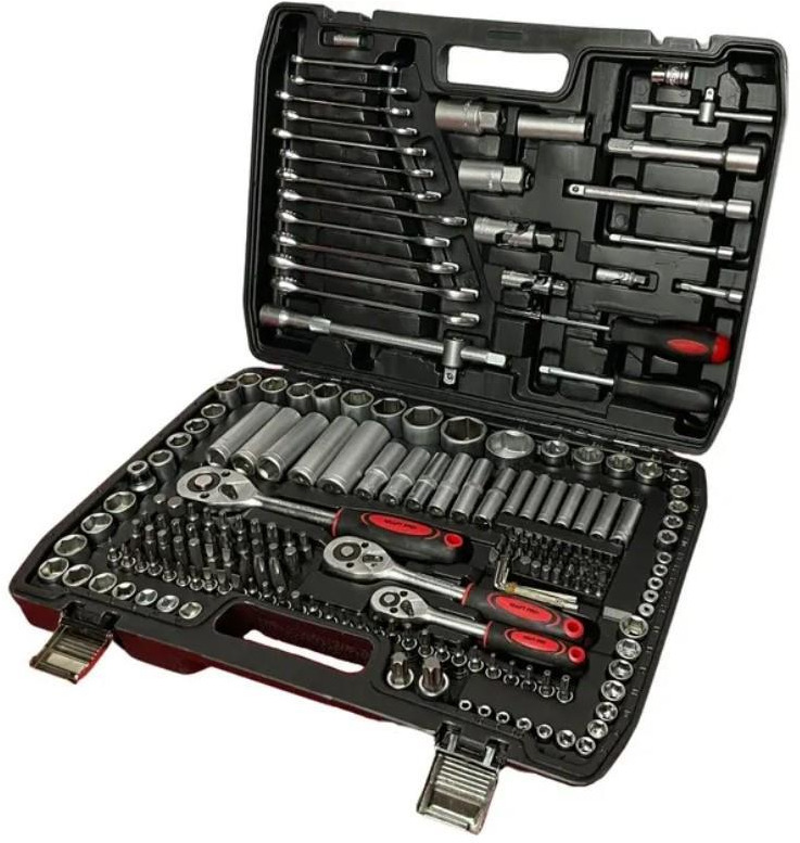 Metallo 216PCS Doppenset - Vybavenie garáže/ Dielne: obrázok 1 Metallo 216PCS Doppenset - Vybavenie garáže/ Dielne: obrázok 1