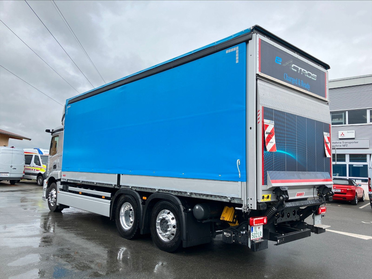 Mercedes-Benz eActros 400L 6x2 - Plachtové nákladné vozidlo, Elektrické nákladné auto: obrázok 2 Mercedes-Benz eActros 400L 6x2 - Plachtové nákladné vozidlo, Elektrické nákladné auto: obrázok 2
