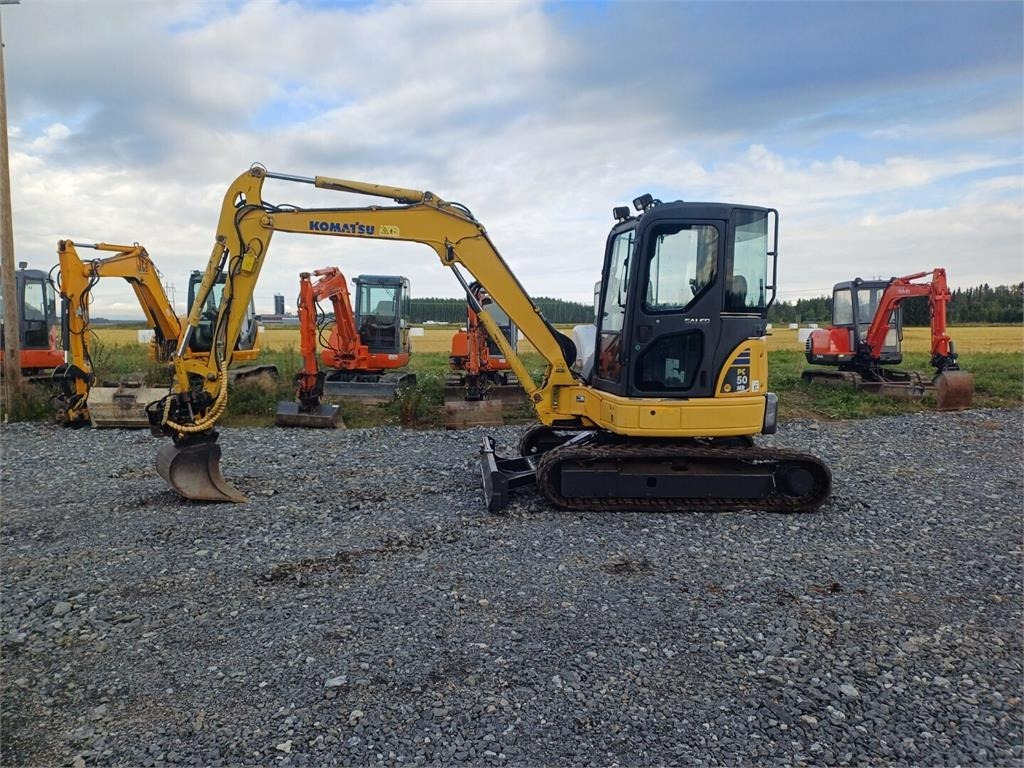 Komatsu pc50mr-2 Engcon pyörittäjällä - Mini rýpadlo: obrázok 2 Komatsu pc50mr-2 Engcon pyörittäjällä - Mini rýpadlo: obrázok 2