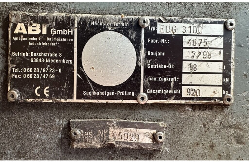 Abi RE 10/12000 Pile Drive & Drill - Baranidlo: obrázok 4 Abi RE 10/12000 Pile Drive & Drill - Baranidlo: obrázok 4