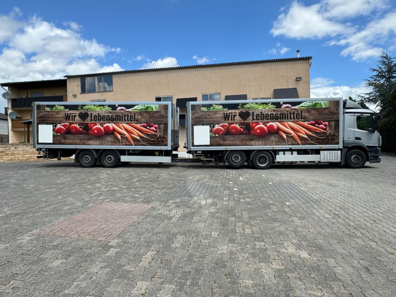 Mercedes-Benz Antos 2540/Durchladbar/Frigoblock/2x LBW/kpl.Zug - Chladirenské nákladné vozidlo: obrázok 3 Mercedes-Benz Antos 2540/Durchladbar/Frigoblock/2x LBW/kpl.Zug - Chladirenské nákladné vozidlo: obrázok 3