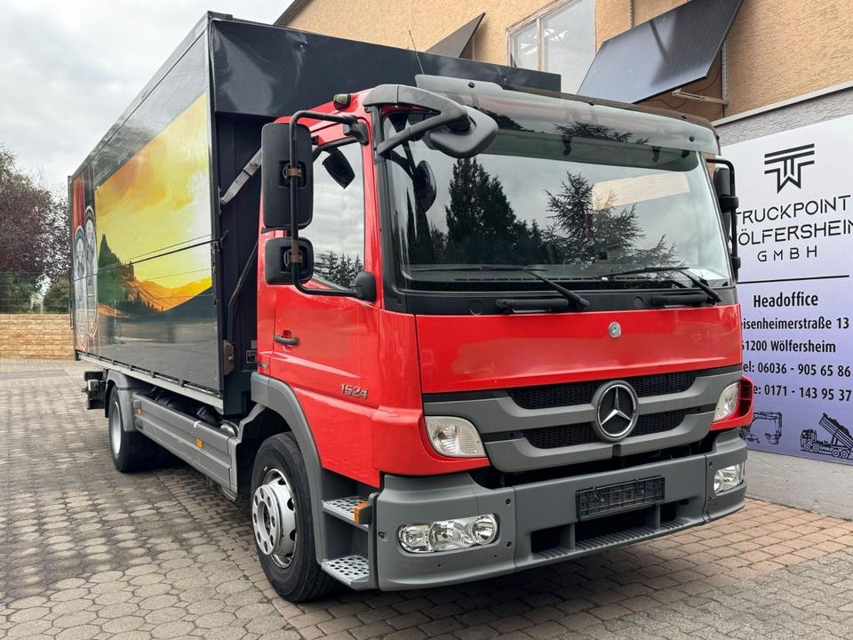 Mercedes-Benz Atego 1524/LBW/Klima/2.AHK/Blatt-Luft - Přepravník nápojů: obrázok 1 Mercedes-Benz Atego 1524/LBW/Klima/2.AHK/Blatt-Luft - Přepravník nápojů: obrázok 1