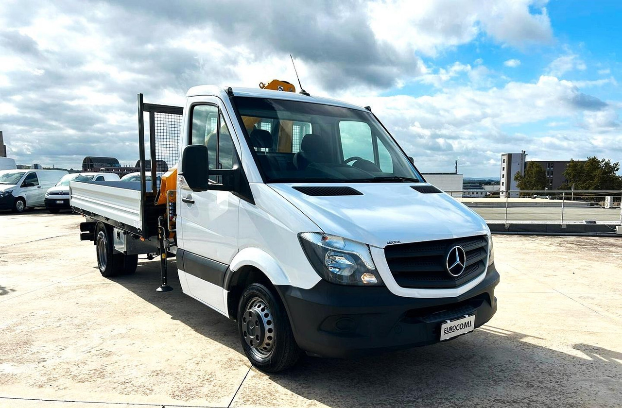 Mercedes Benz Sprinter 419 Cassone Fisso + Gru - Dodávka valník: obrázok 3 Mercedes Benz Sprinter 419 Cassone Fisso + Gru - Dodávka valník: obrázok 3