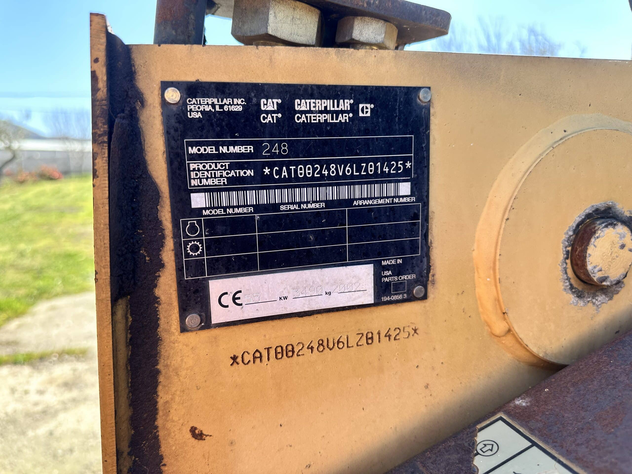 CAT 248 - Šmykom riadený nakladač: obrázok 5 CAT 248 - Šmykom riadený nakladač: obrázok 5