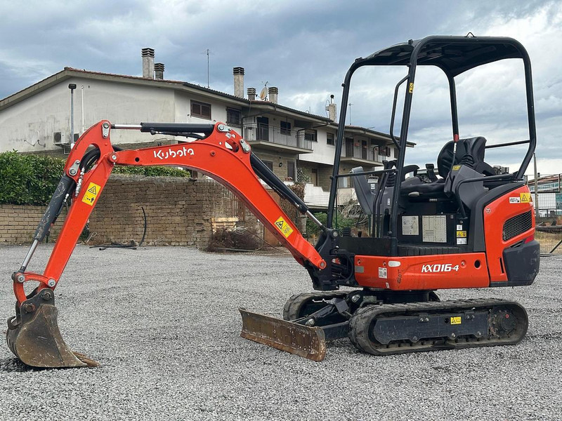 Kubota KX016-4 - Mini rýpadlo: obrázok 1 Kubota KX016-4 - Mini rýpadlo: obrázok 1