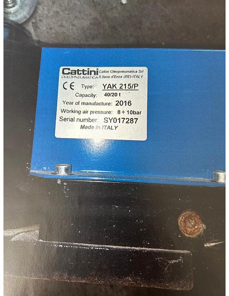 Berner YAK 215/P - Manipulačná technika: obrázok 2 Berner YAK 215/P - Manipulačná technika: obrázok 2