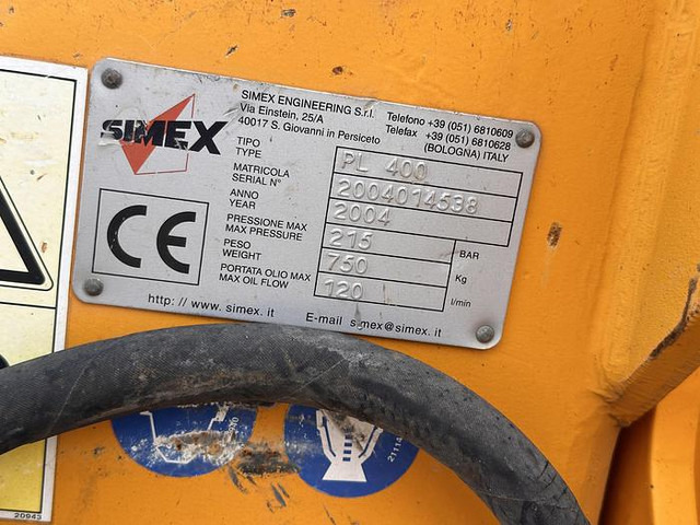 Simex PL400 - Príslušenstvo: obrázok 5 Simex PL400 - Príslušenstvo: obrázok 5