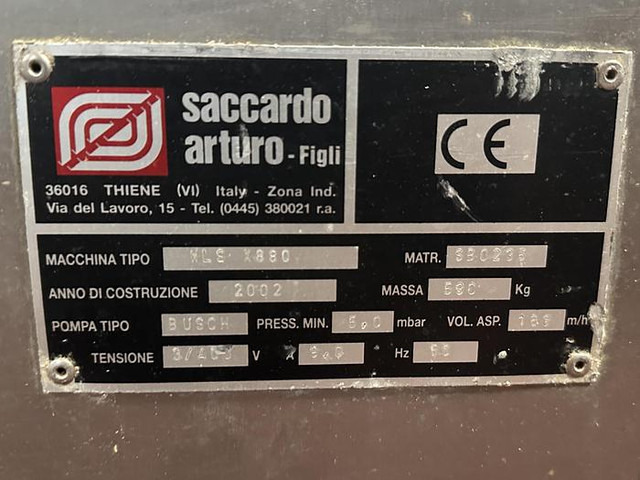 SACCARDO ARTURO E FIGLI LSX880 - Vybavenie garáže/ Dielne: obrázok 5 SACCARDO ARTURO E FIGLI LSX880 - Vybavenie garáže/ Dielne: obrázok 5