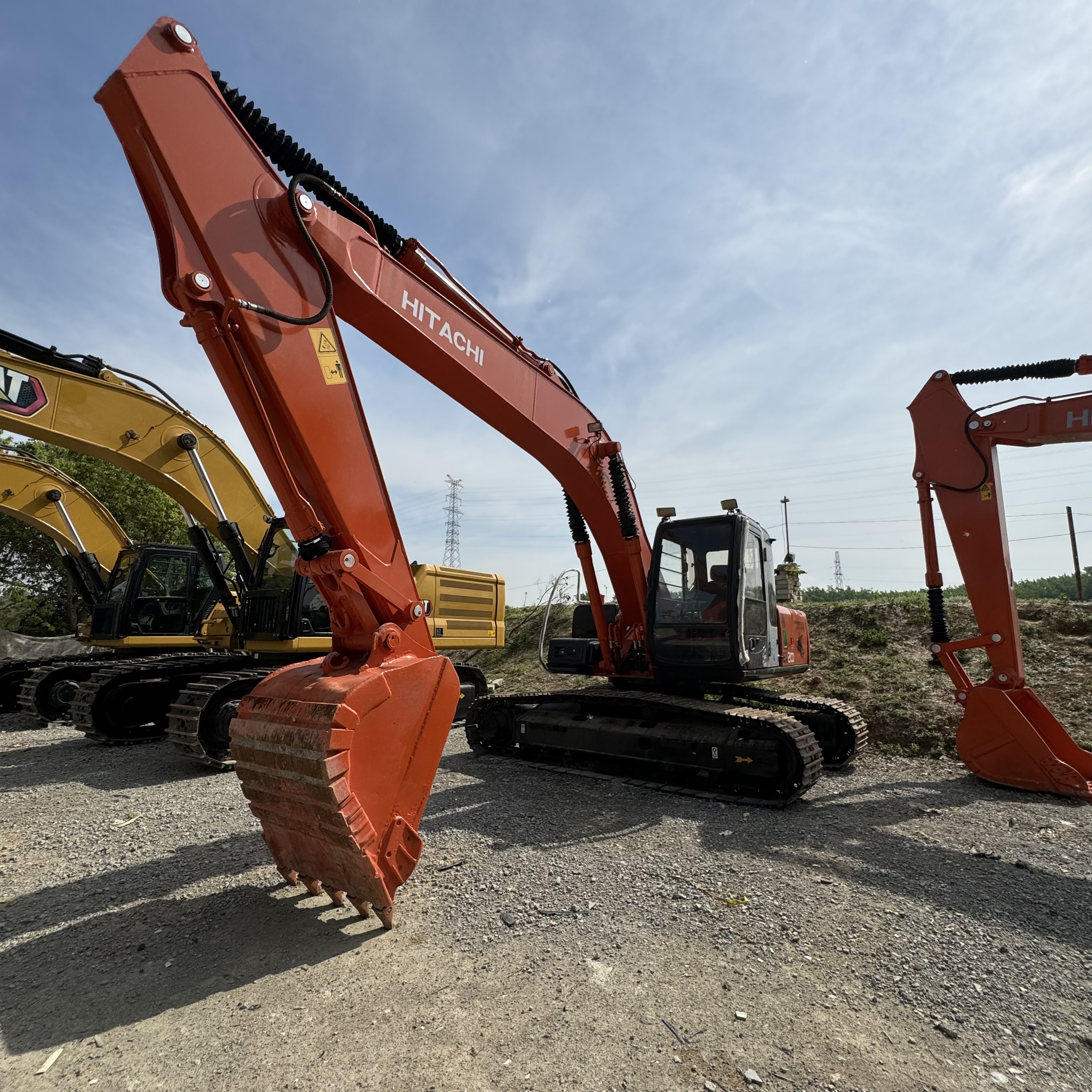 Pásové rýpadlo HITACHI ZX200: obrázok 9