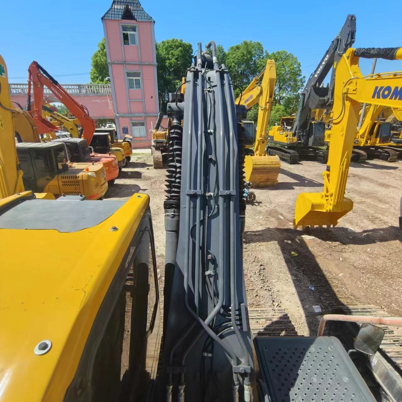 Pásové rýpadlo VOLVO EC210: obrázok 9