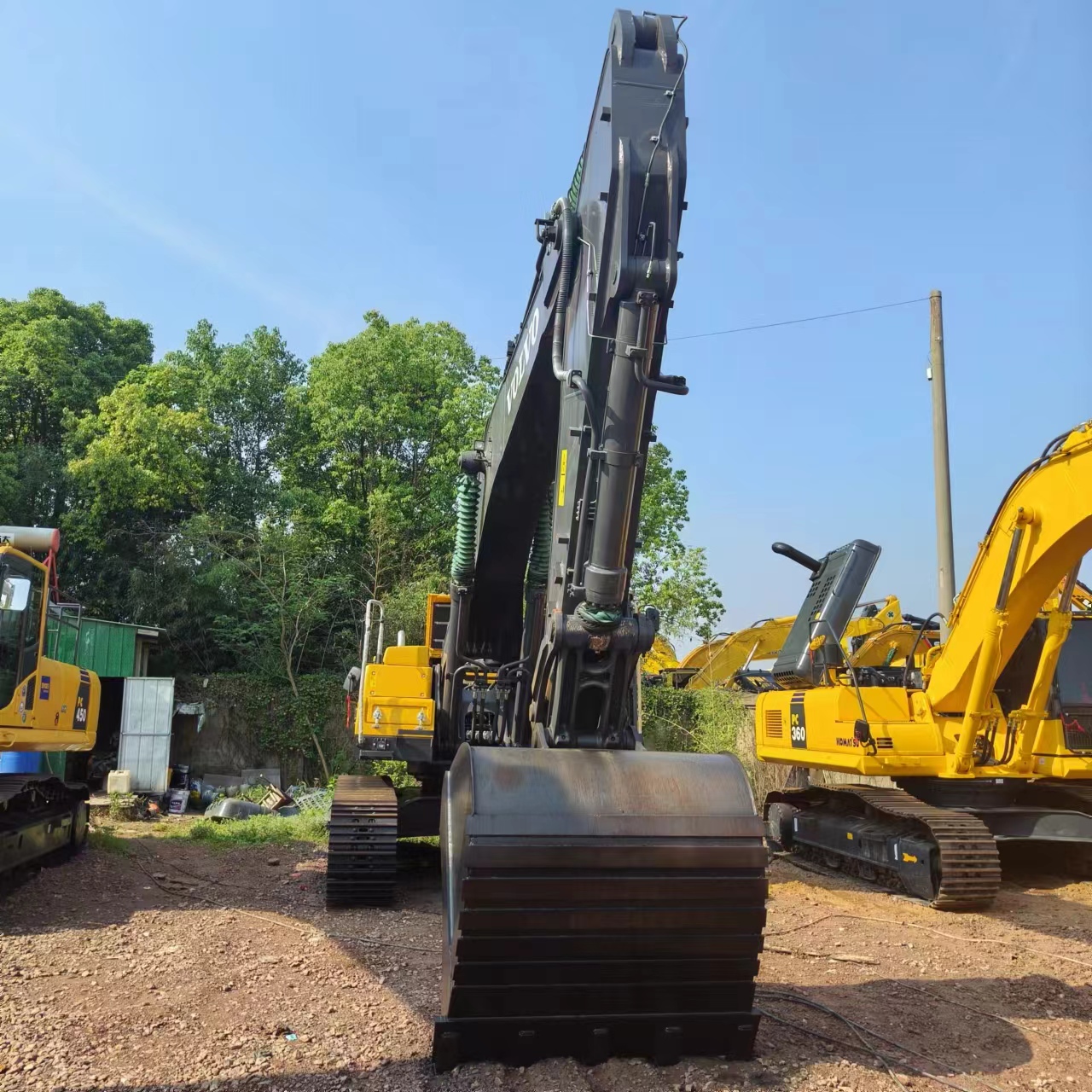 VOLVO EC480 - Pásové rýpadlo: obrázok 4 VOLVO EC480 - Pásové rýpadlo: obrázok 4