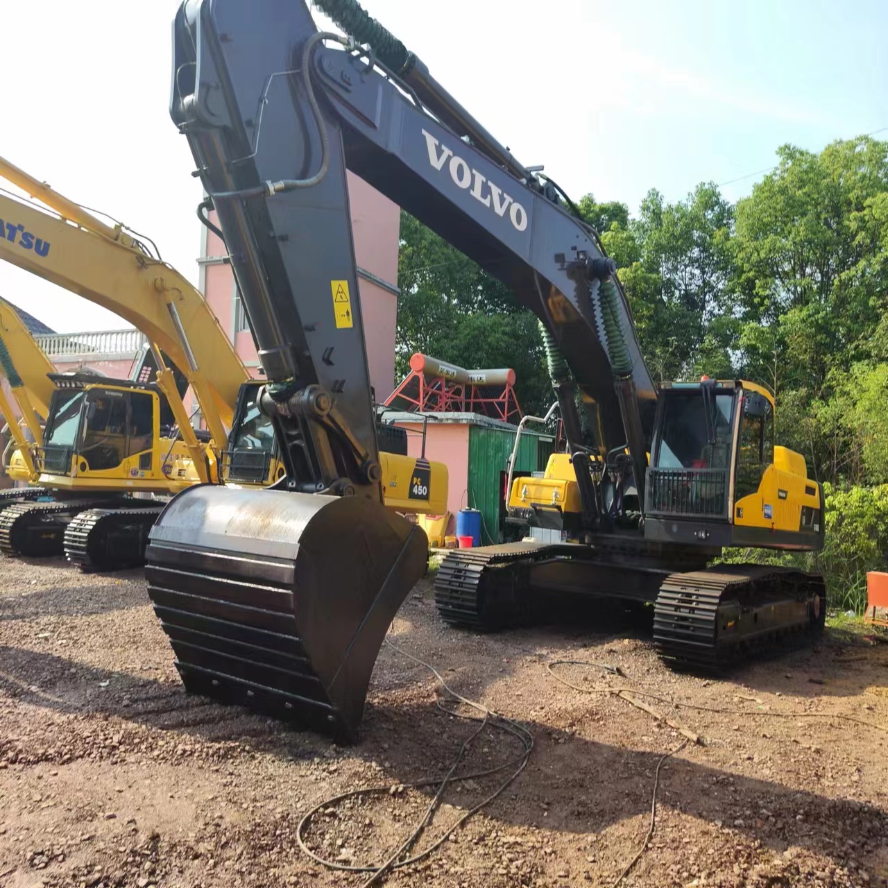 VOLVO EC480 - Pásové rýpadlo: obrázok 5 VOLVO EC480 - Pásové rýpadlo: obrázok 5