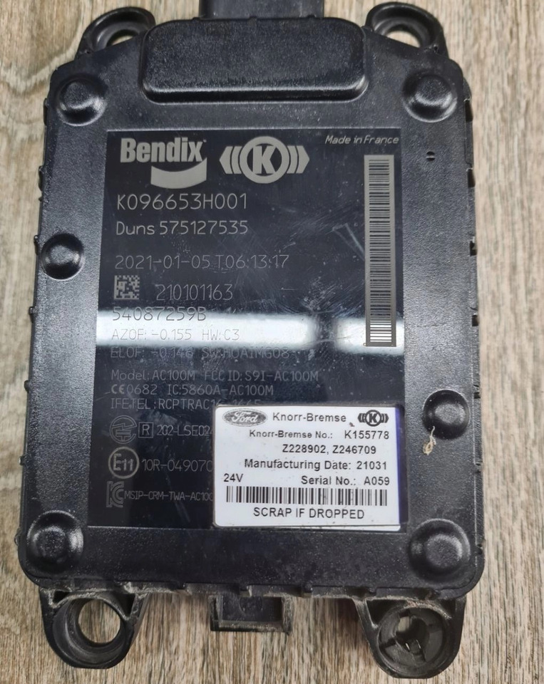 FORD F-MAX KNORR-BREMSE K096653H001 575127535 210101163 54087259C K155778 Z228902 Z246709 - Senzor: obrázok 3 FORD F-MAX KNORR-BREMSE K096653H001 575127535 210101163 54087259C K155778 Z228902 Z246709 - Senzor: obrázok 3