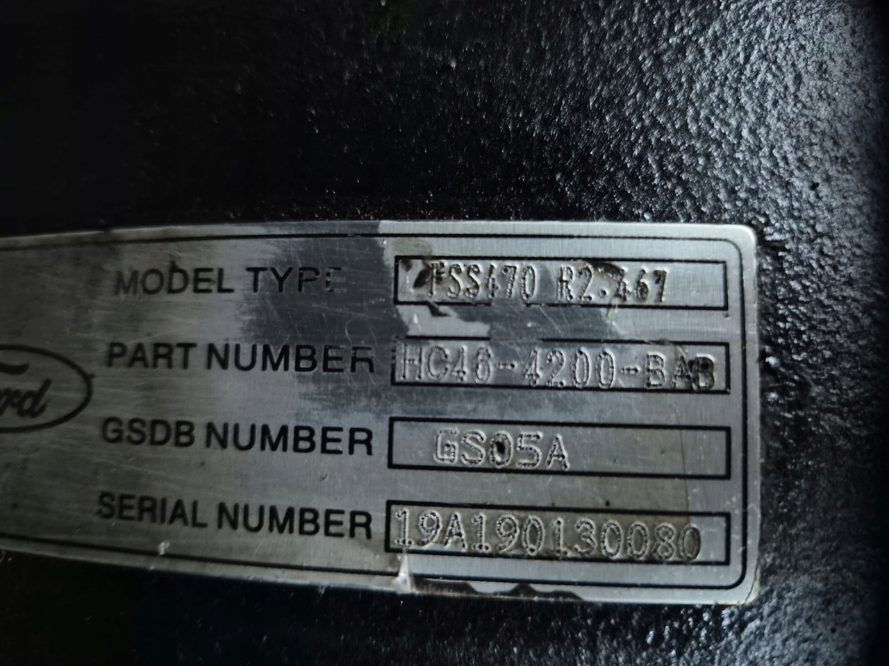 FORD WKŁAD MOSTU DYFER GŁÓWKA FORD F-MAX 500 CARGO FSS470 R2.467 HC 46-4200-BAB - Diferenciál pre Nákladné auto: obrázok 3 FORD WKŁAD MOSTU DYFER GŁÓWKA FORD F-MAX 500 CARGO FSS470 R2.467 HC 46-4200-BAB - Diferenciál pre Nákladné auto: obrázok 3