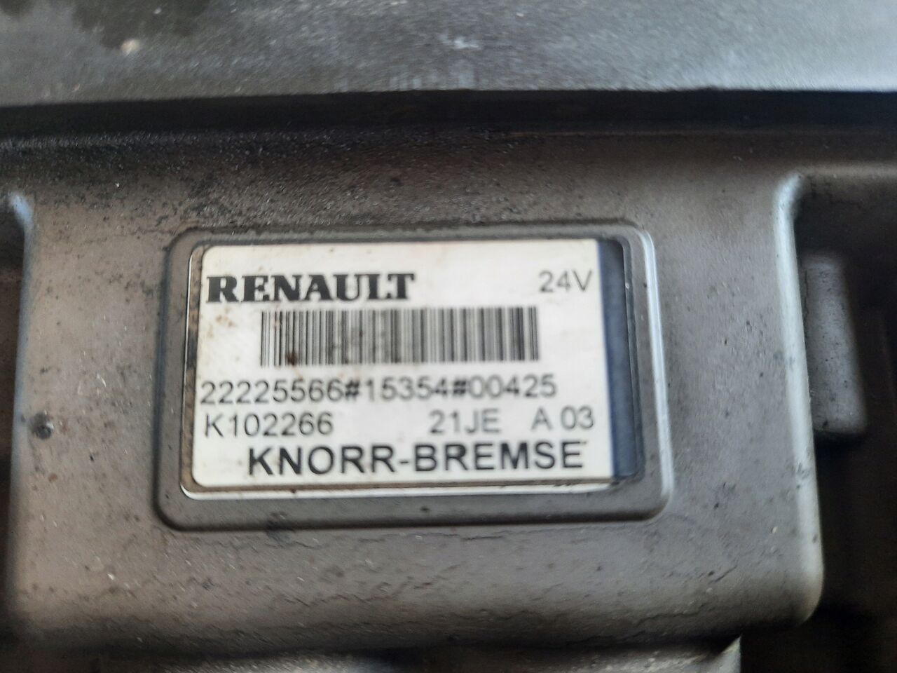 KNORR-BREMSE ZAWÓR EBS TYLNY TYŁ RENAULT GAMA RANGE T RANGE - Brzdový ventil pre Nákladné auto: obrázok 3 KNORR-BREMSE ZAWÓR EBS TYLNY TYŁ RENAULT GAMA RANGE T RANGE - Brzdový ventil pre Nákladné auto: obrázok 3