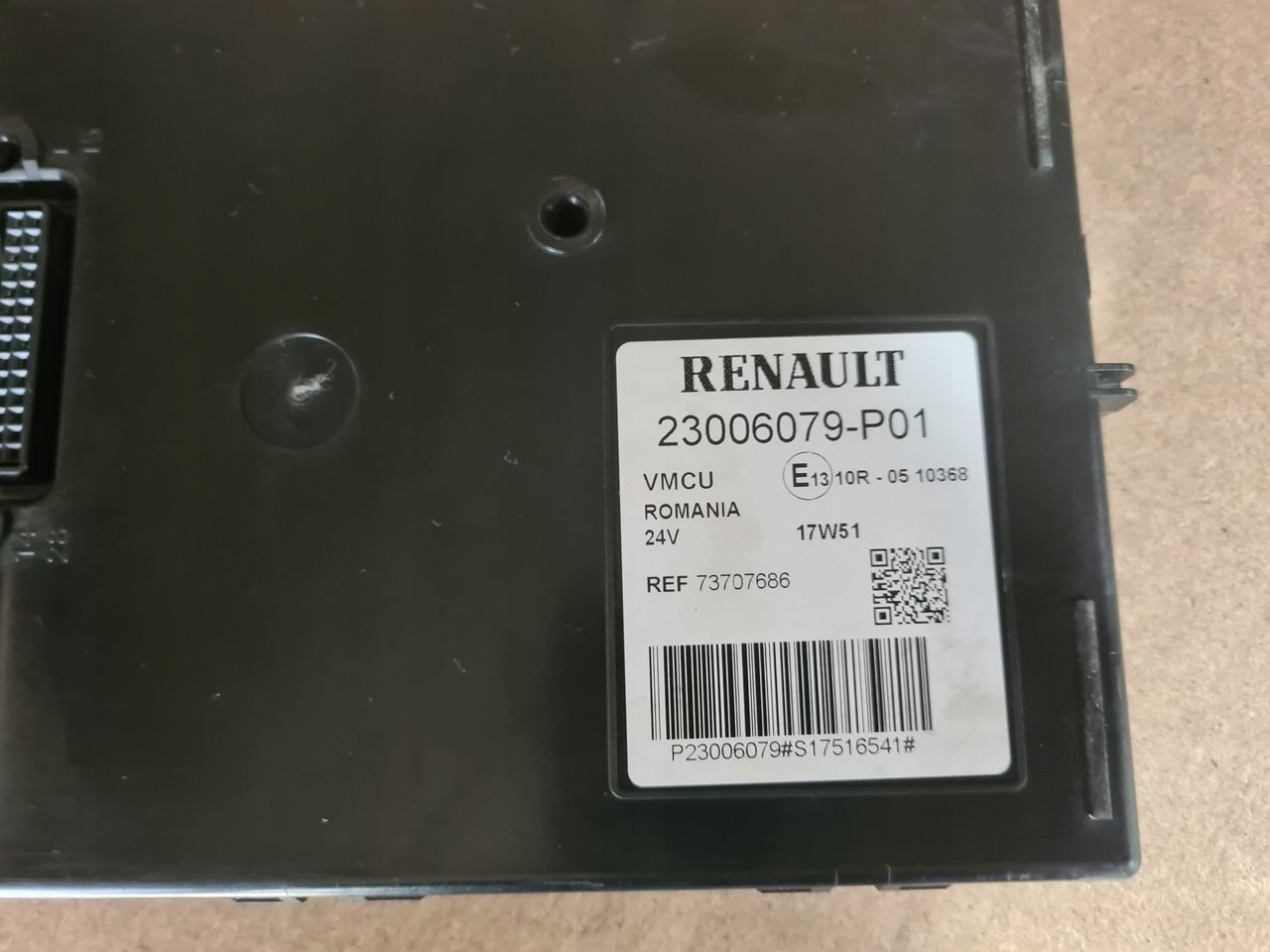 RENAULT MODUŁ STEROWNIK VMCU/FRC RENAULT GAMA T RANGE C K - Elektrický systém pre Nákladné auto: obrázok 4 RENAULT MODUŁ STEROWNIK VMCU/FRC RENAULT GAMA T RANGE C K - Elektrický systém pre Nákladné auto: obrázok 4