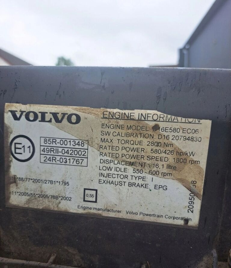 Volvo GŁOWICA SILNIKA FH 16 D16E Volvo - Hlava valcov pre Nákladné auto: obrázok 2 Volvo GŁOWICA SILNIKA FH 16 D16E Volvo - Hlava valcov pre Nákladné auto: obrázok 2