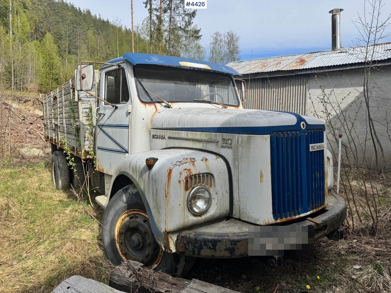 1968 Scania 80 Super 4x2 Tipper. - Sklápač: obrázok 1 1968 Scania 80 Super 4x2 Tipper. - Sklápač: obrázok 1
