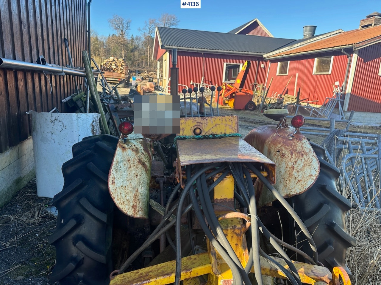 1971 FORD SUPER-DEXTA w/ Hymas 21 excavator and 2 buckets. - Traktor: obrázok 5 1971 FORD SUPER-DEXTA w/ Hymas 21 excavator and 2 buckets. - Traktor: obrázok 5