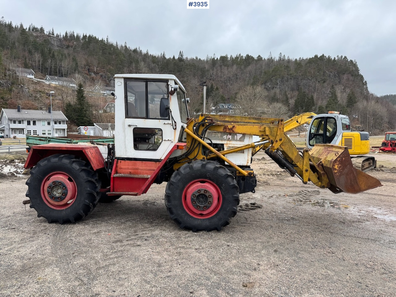 1977 MB Trac 800 Mercedes-Benz w/front loader - Traktor: obrázok 2 1977 MB Trac 800 Mercedes-Benz w/front loader - Traktor: obrázok 2