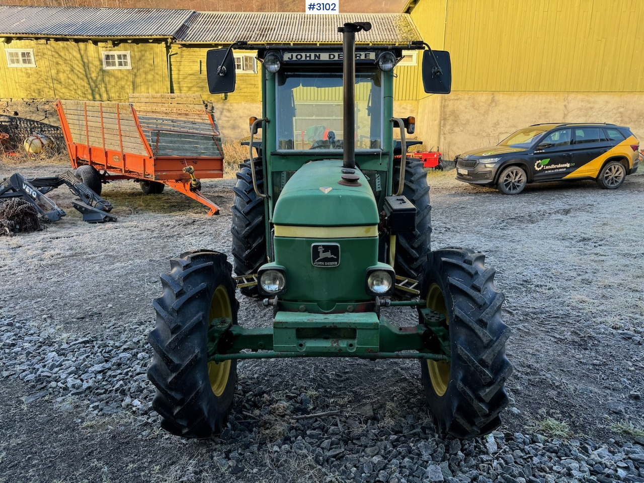 1981 John Deere 1140 Synchron with front loader - Traktor: obrázok 2 1981 John Deere 1140 Synchron with front loader - Traktor: obrázok 2