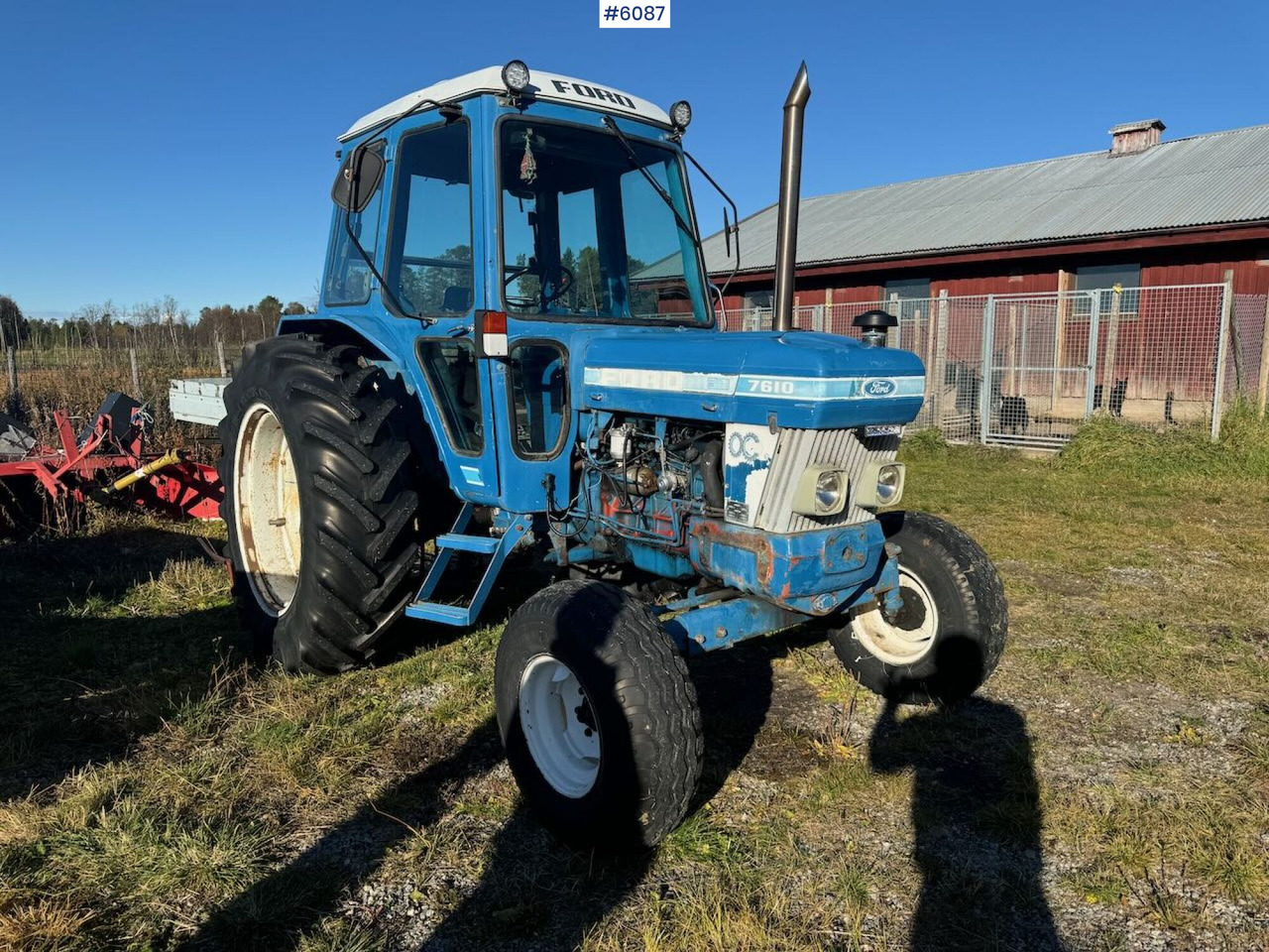 1982 Ford 7610 4X4 - Traktor: obrázok 4 1982 Ford 7610 4X4 - Traktor: obrázok 4