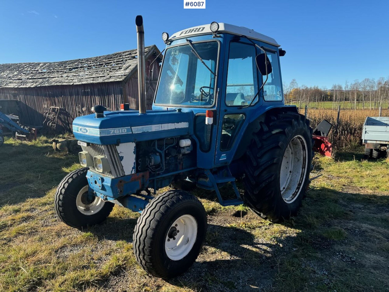 1982 Ford 7610 4X4 - Traktor: obrázok 3 1982 Ford 7610 4X4 - Traktor: obrázok 3