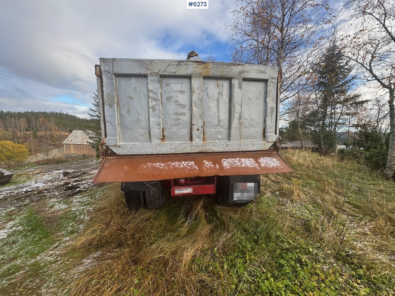 1982 Scania 112H tipper truck - Sklápač: obrázok 4 1982 Scania 112H tipper truck - Sklápač: obrázok 4