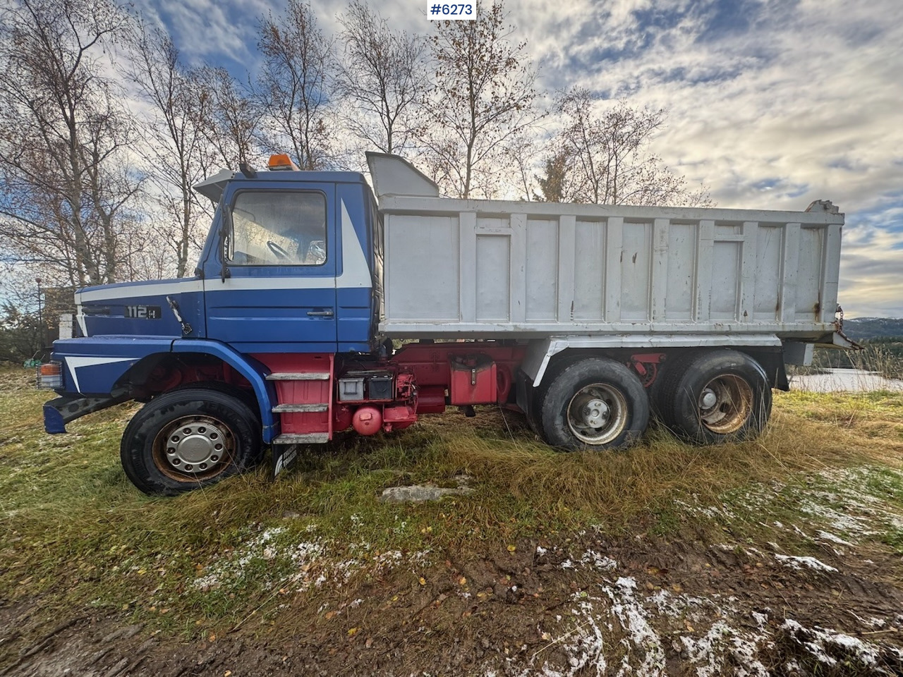 1982 Scania 112H tipper truck - Sklápač: obrázok 2 1982 Scania 112H tipper truck - Sklápač: obrázok 2