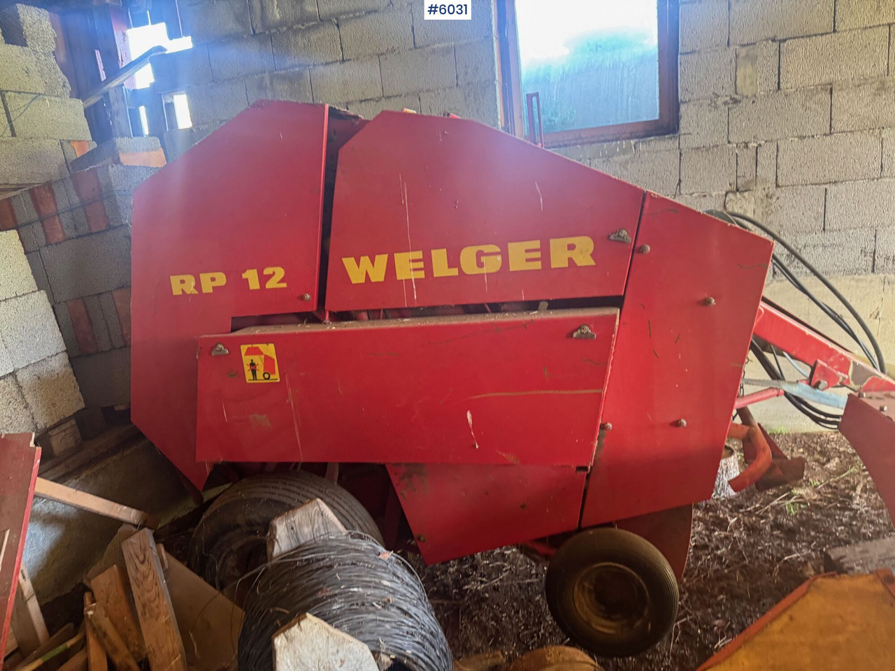 1983 Welger RP 12 round baler - Stroje na zber krmovín: obrázok 2 1983 Welger RP 12 round baler - Stroje na zber krmovín: obrázok 2