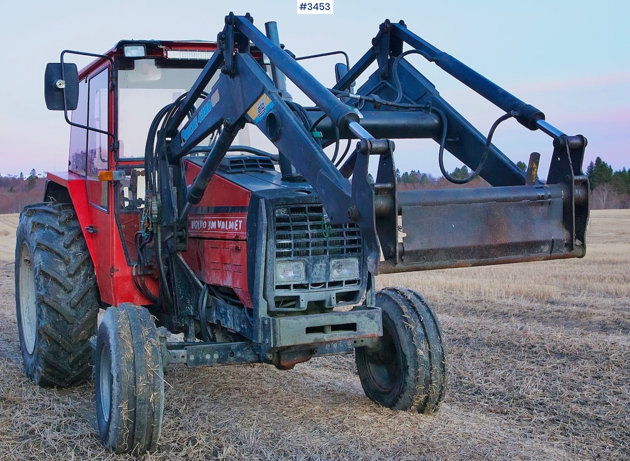 1984 Valmet 505 turbo m/ Frontlaster - Traktor: obrázok 1 1984 Valmet 505 turbo m/ Frontlaster - Traktor: obrázok 1