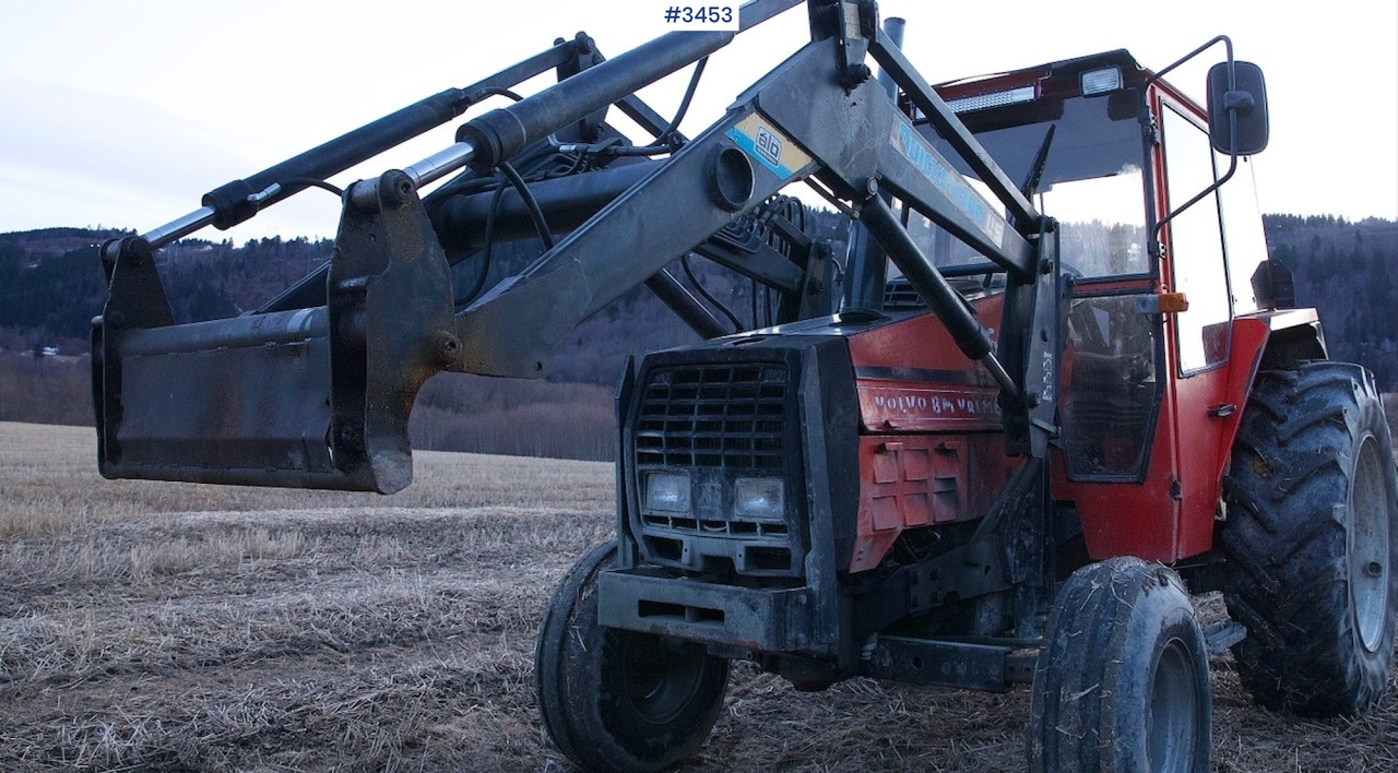 1984 Valmet 505 turbo m/ Frontlaster - Traktor: obrázok 2 1984 Valmet 505 turbo m/ Frontlaster - Traktor: obrázok 2