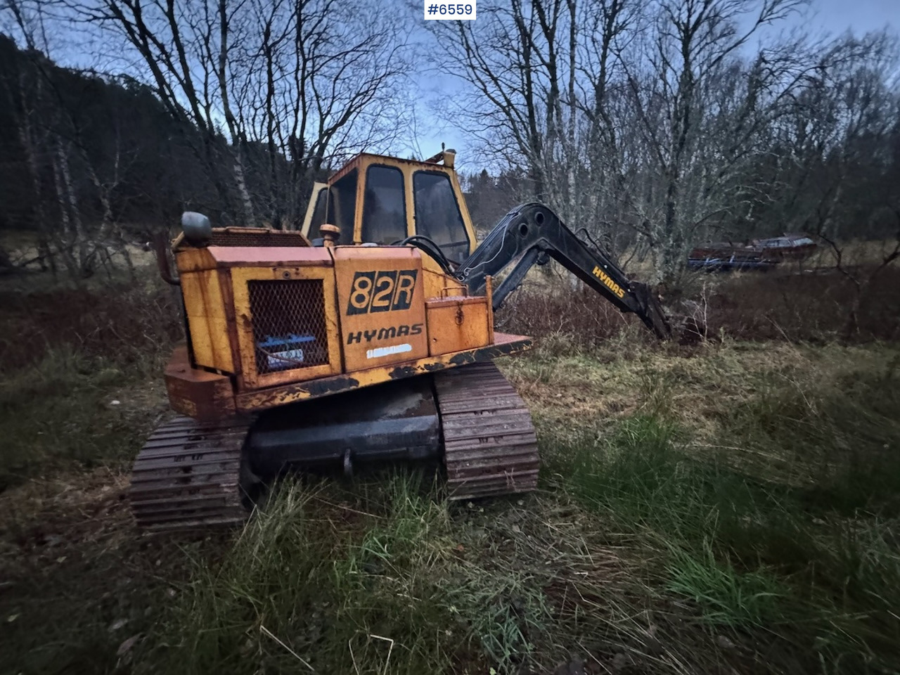 1985 Hymas 82R excavator w/ toothed bucket and narrow bucket! - Rýpadlo: obrázok 5 1985 Hymas 82R excavator w/ toothed bucket and narrow bucket! - Rýpadlo: obrázok 5