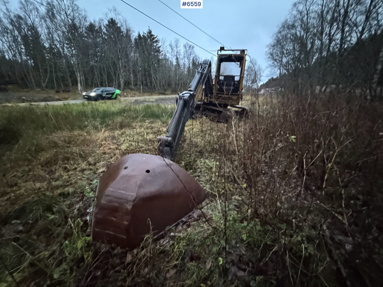 1985 Hymas 82R excavator w/ toothed bucket and narrow bucket! - Rýpadlo: obrázok 4 1985 Hymas 82R excavator w/ toothed bucket and narrow bucket! - Rýpadlo: obrázok 4