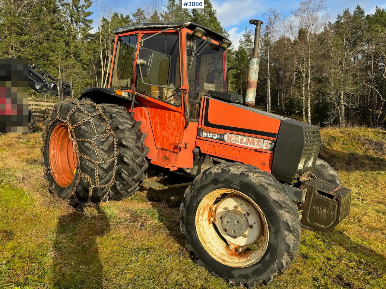 1987 Valmet 405 w/twin wheels - Traktor: obrázok 5 1987 Valmet 405 w/twin wheels - Traktor: obrázok 5