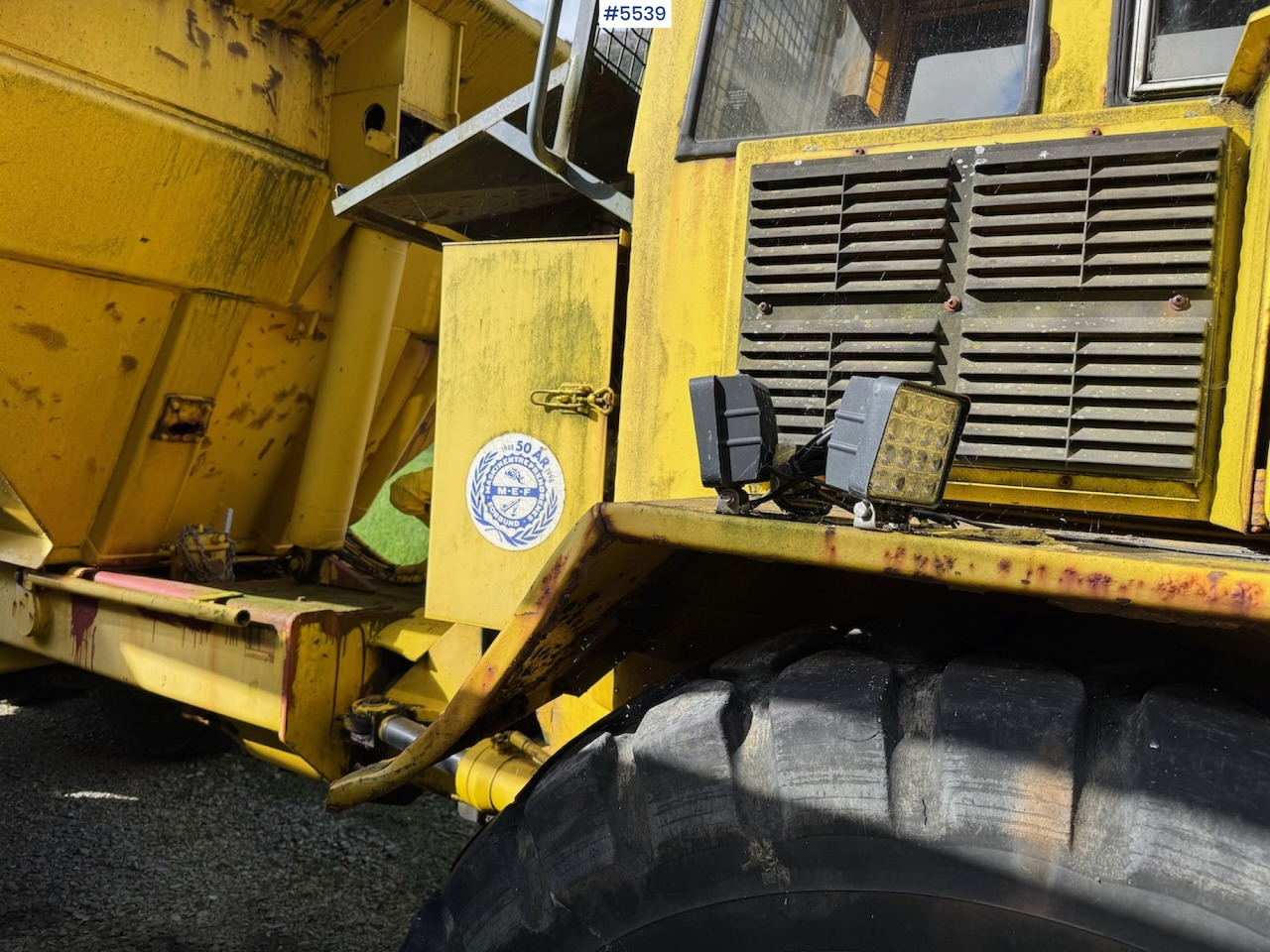 Ťahačový kĺbový damper 1989 Volvo A 20 6x6.: obrázok 10 Ťahačový kĺbový damper 1989 Volvo A 20 6x6.: obrázok 10