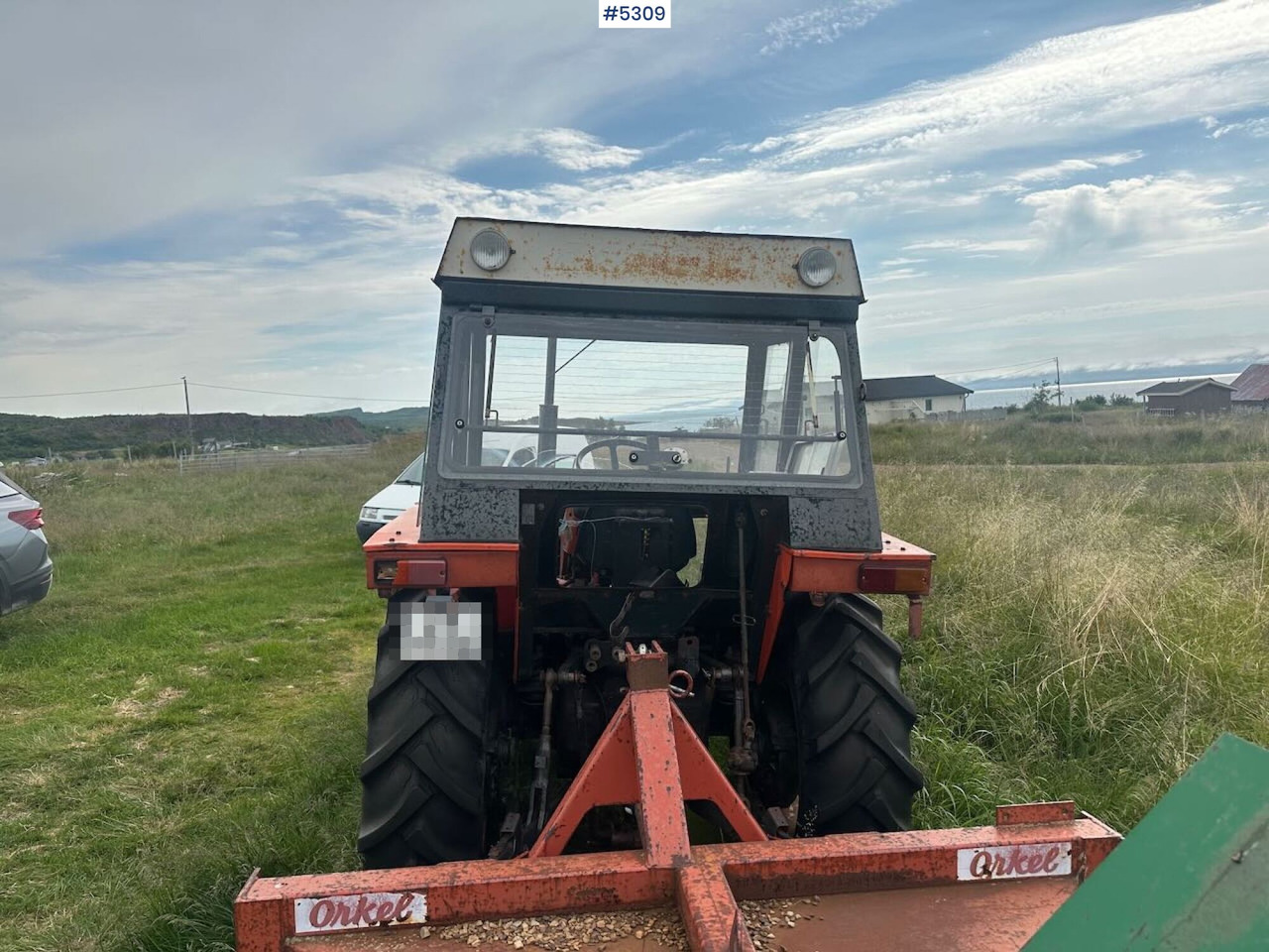 1989 Zetor 5245 tractor w/ snow blower. - Traktor: obrázok 5 1989 Zetor 5245 tractor w/ snow blower. - Traktor: obrázok 5