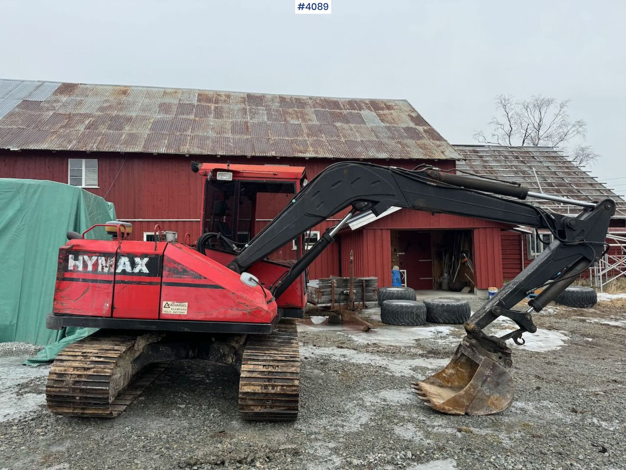 1990 Hymas 8200 Tracked excavator w/ digging bucket - Rýpadlo: obrázok 4 1990 Hymas 8200 Tracked excavator w/ digging bucket - Rýpadlo: obrázok 4