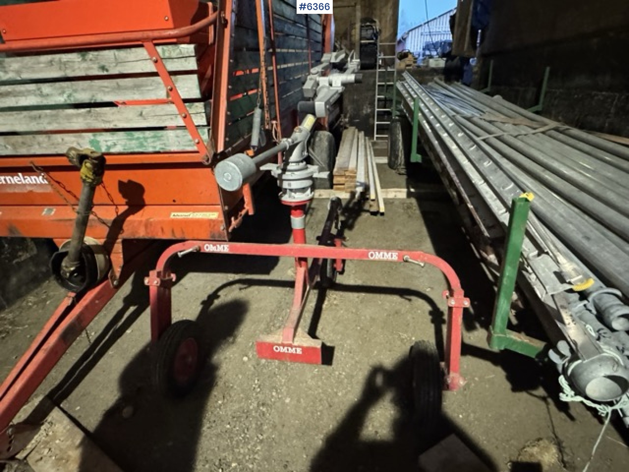 1990 Omme water tanker with Rovatti pump, cannon and pipes - Postrekovač: obrázok 4 1990 Omme water tanker with Rovatti pump, cannon and pipes - Postrekovač: obrázok 4