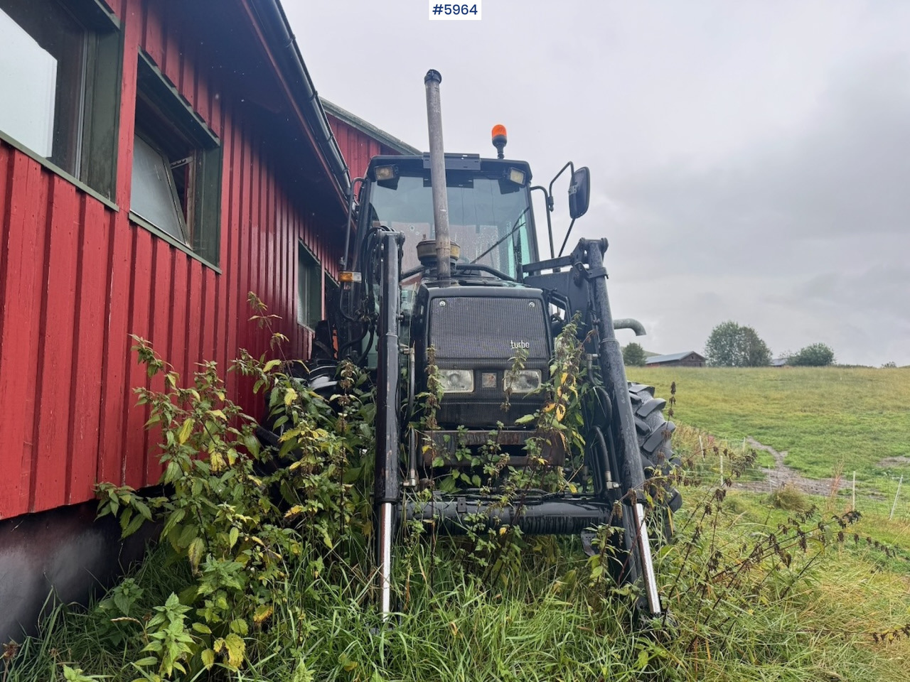 1991 Valmet 6100 Turbo with front loader and bucket - Traktor: obrázok 5 1991 Valmet 6100 Turbo with front loader and bucket - Traktor: obrázok 5